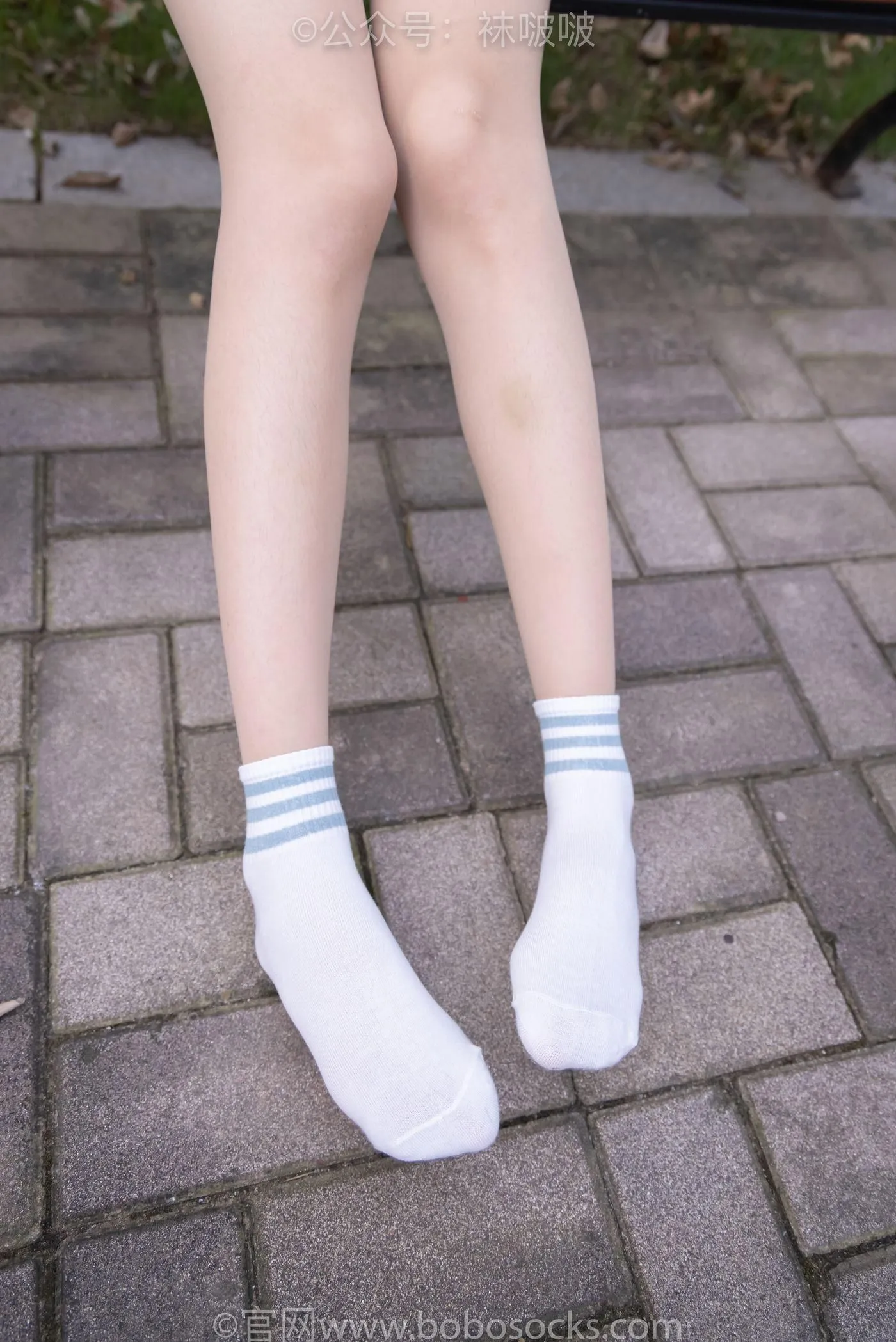 [BoBoSocks袜啵啵]NO.040 稚予-长靴、白棉袜、肉丝 [137P]插图1
